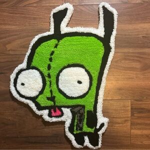 Handmade Invader Zim Gir Rug